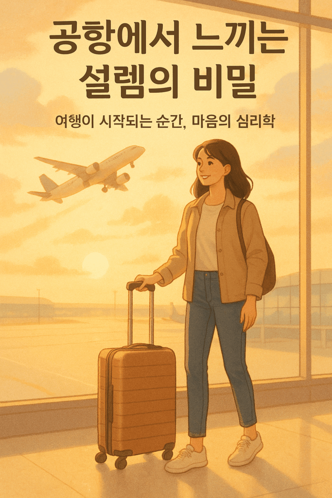 왜 우리는 공항에서 괜히 설레일까? 여행지로 향하는 마음의 심리학 2