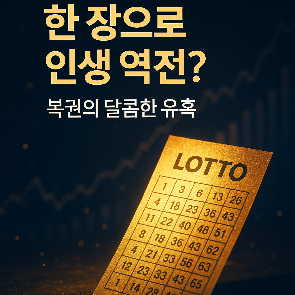 “한 장으로 인생 역전?” — 사람들은 왜 복권 당첨을 꿈꾸는가 1