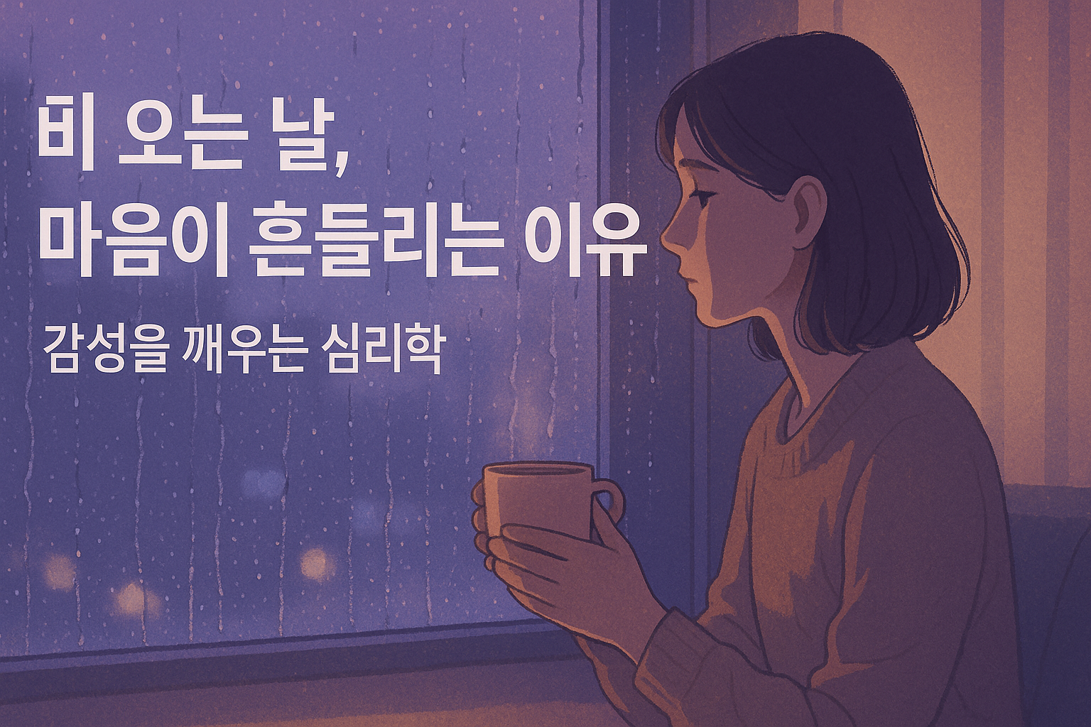 비 오는 날, 왜 우리는 유난히 감성적일까? 1