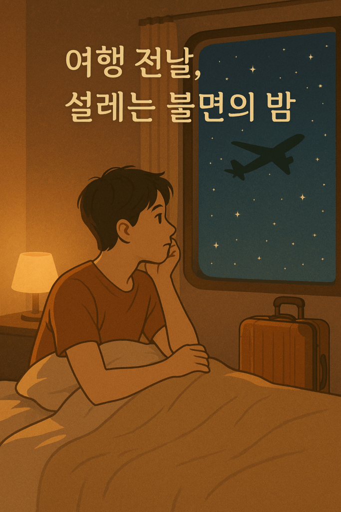 여행 전날, 왜 우리는 쉽게 잠들지 못할까? 2