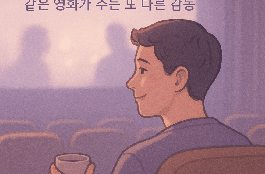 같은 영화를 두 번 볼 때 더 감동하는 이유 3