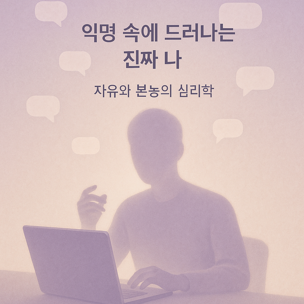 온라인에서 ‘익명’이 주는 심리적 자유, 그 속의 인간 본능 2