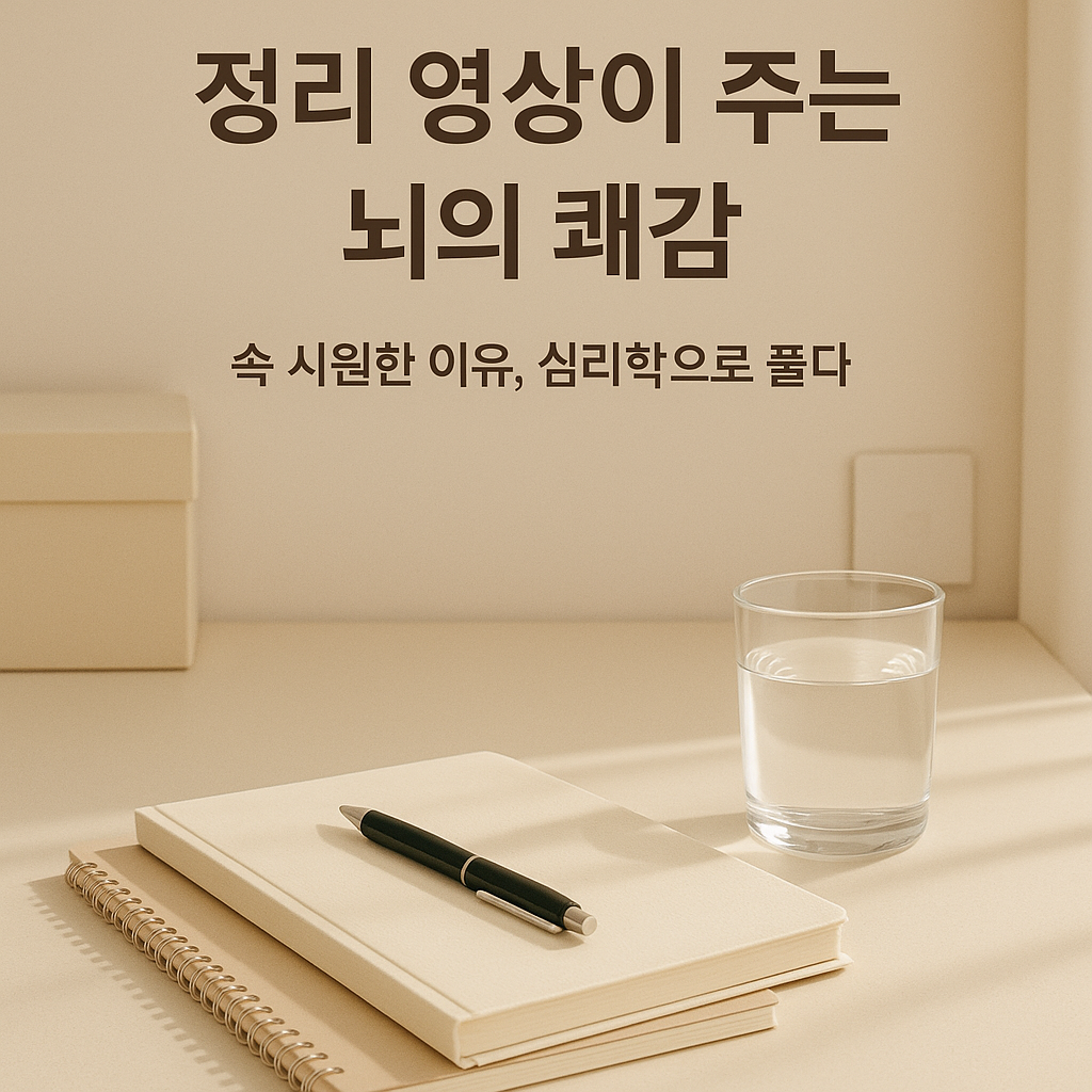 왜 ‘정리 영상’을 보면 속이 시원할까? 뇌와 감정이 반응하는 심리학적 비밀 2