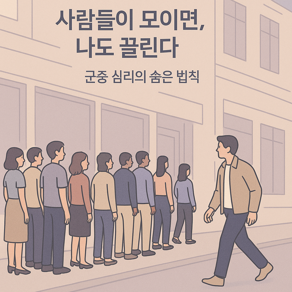 사람들이 줄 서는 곳에 끌리는 심리학적 이유 2