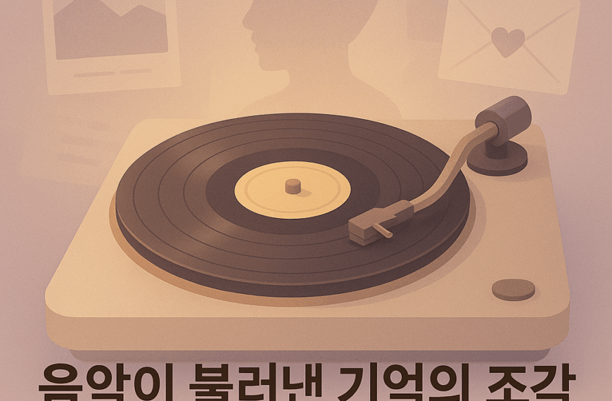 특정 노래가 추억을 소환하는 심리학: 뇌가 기억을 불러내는 비밀 5