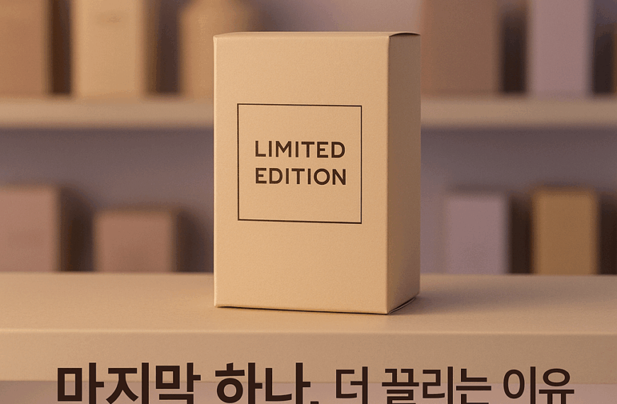 왜 사람들은 ‘한정판’에 끌릴까? scarcity가 만든 심리적 유혹 6