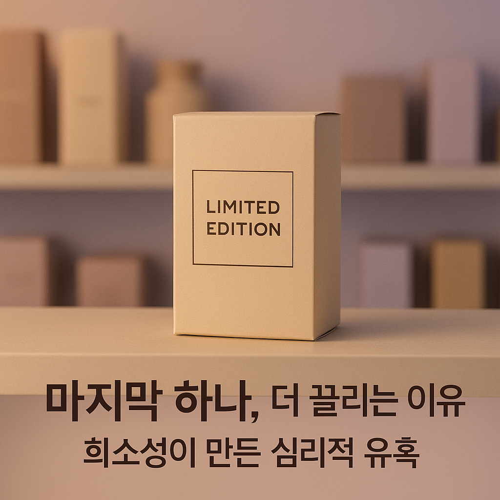 왜 사람들은 ‘한정판’에 끌릴까? scarcity가 만든 심리적 유혹 2