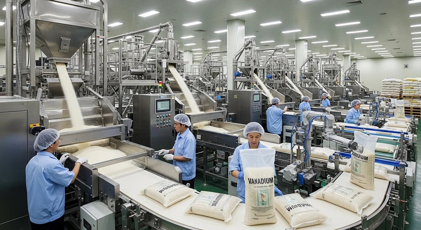 생산부터 판매까지, 바나듐쌀 가격에 미치는 영향은?