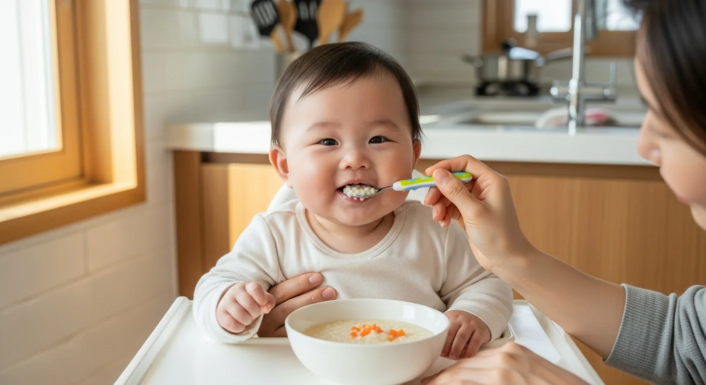 맑은 쌀미음과 기장미음으로 시작하는 영양 보충