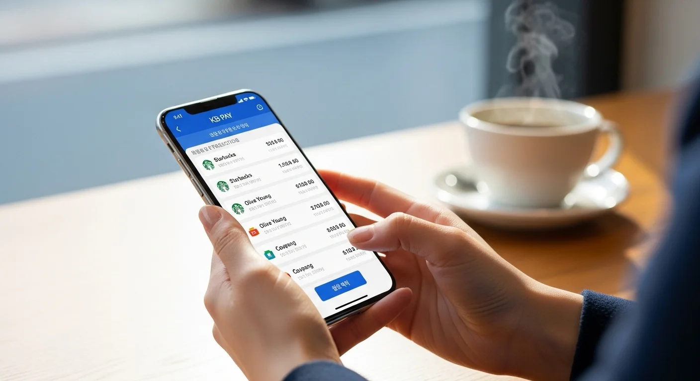 KB PAY 앱으로 출금내역 간편하게 확인하기